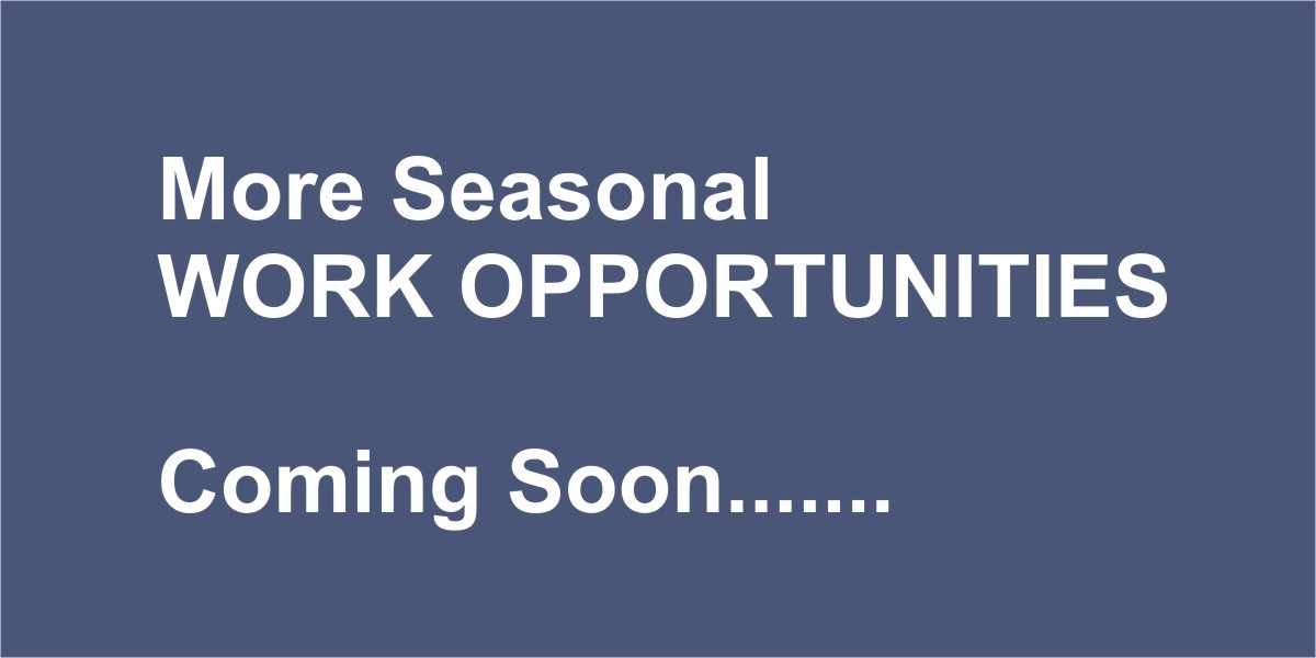seasonal jobs in europe coming soon