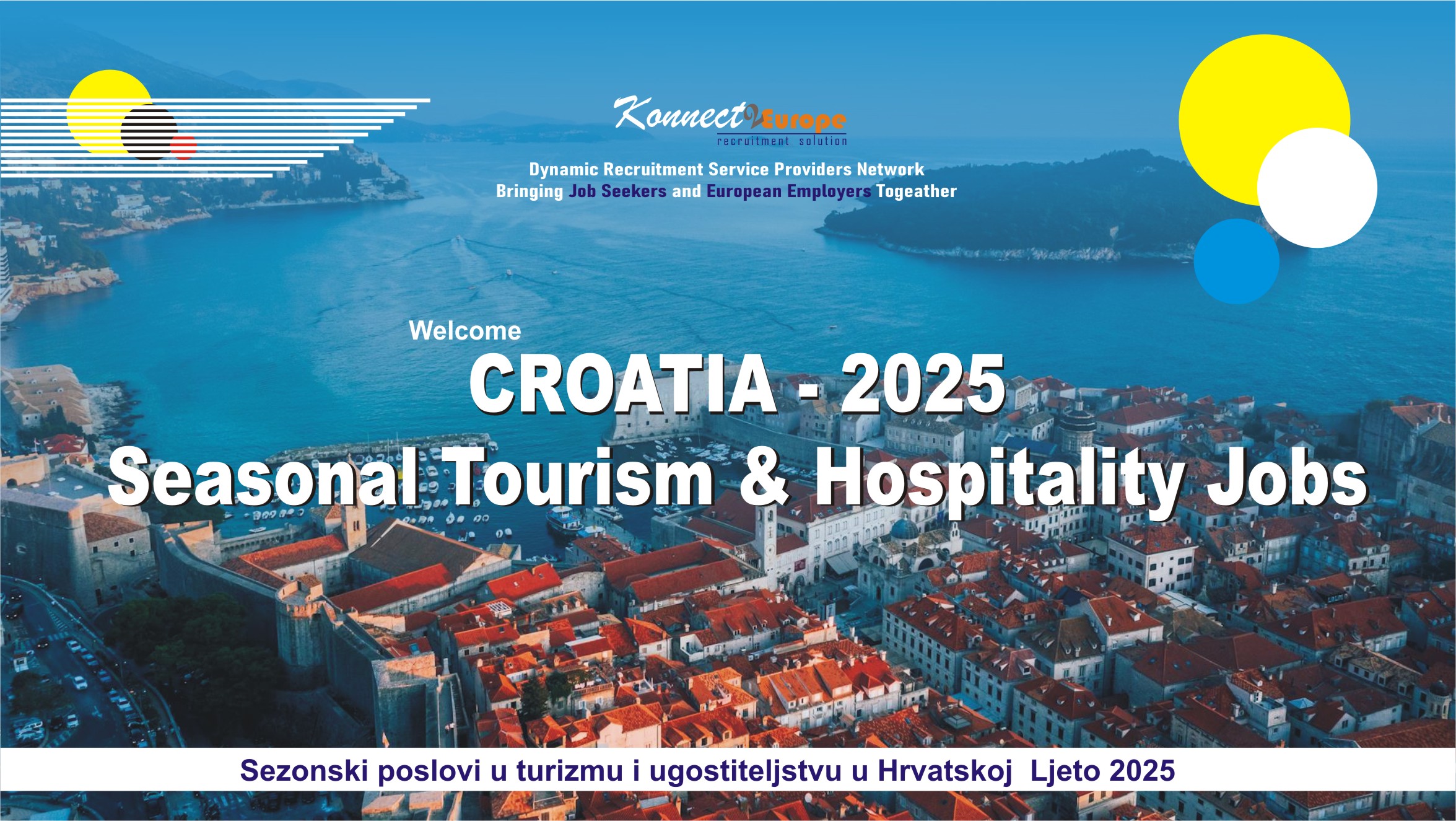 Seasonal Tourism & Hospitality Jobs in Croatia – Summer 2025 Seasonal Tourism Hospitality Jobs in Croatia – Summer 2025
