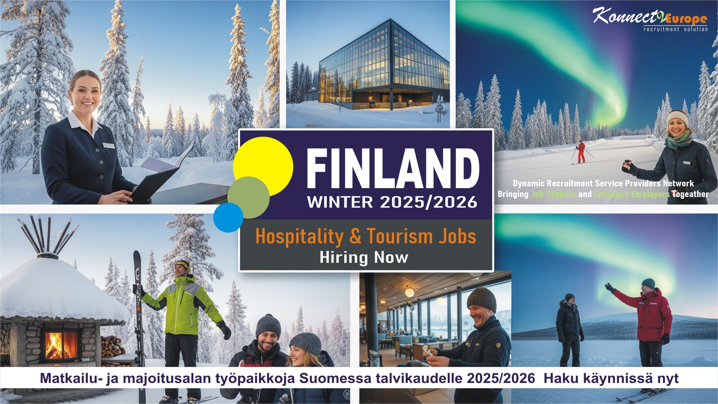 1 Finland Winter Season Hiring Tourism Hotel Jobs 2025