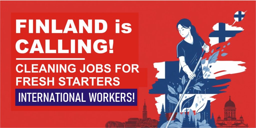 Finland Jobs for House Cleaner, Office Cleaner – Other Maintenance and Housekeeping Roles Open Now 1 Finland Jobs