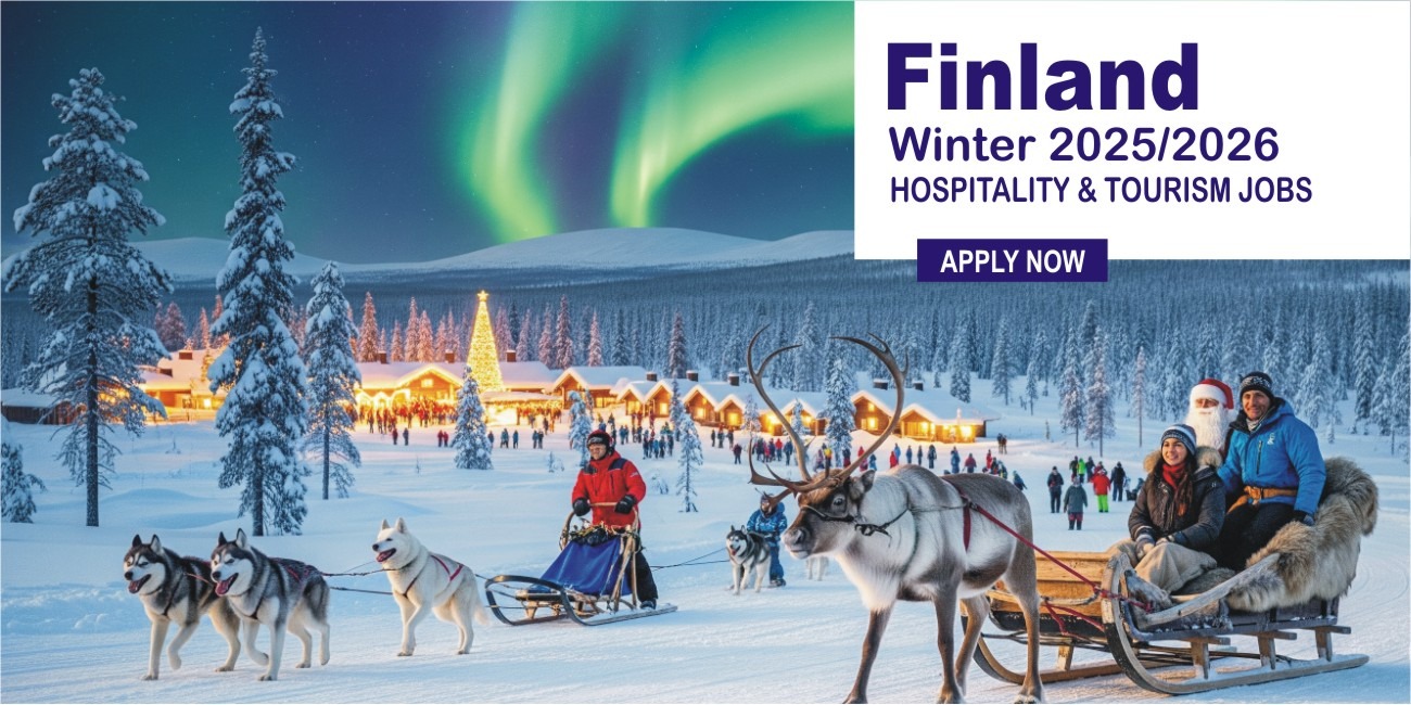 Hospitality Tourism Jobs in Finland Hiring For Winter 2025 2026 1