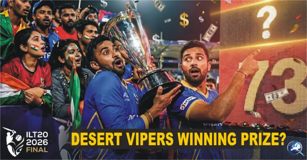 Desert Vipers Win ILT20 2026 but Fans Ask About the Prize Money