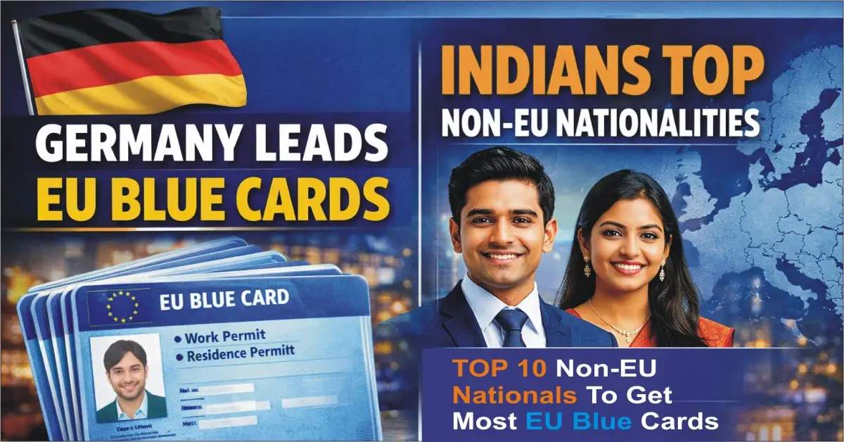 EU Blue Card Trends Germany Issues Most as Indians Top Non-EU List