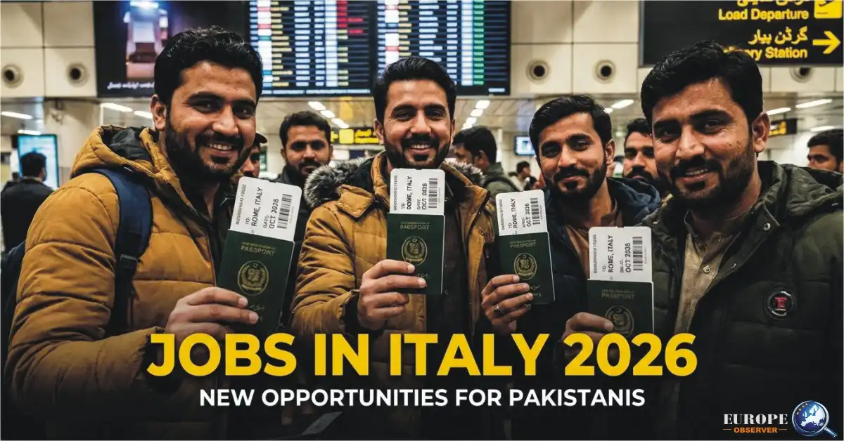 Jobs in ITALY 2026 Open for Pakistanis as Decreto Flussi Quota Is Approved