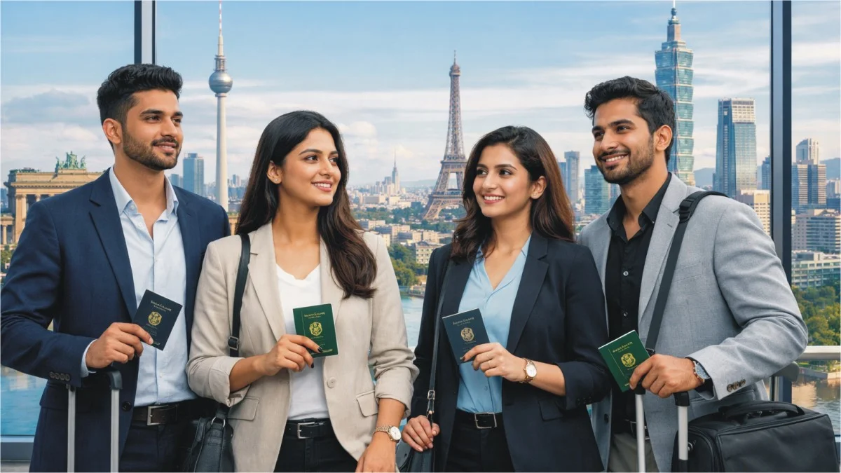 €1,091/Month & No Job Needed: Germany, France & Taiwan Unlock New 2026 Fast-Track Visas for Indians and Pakistanis