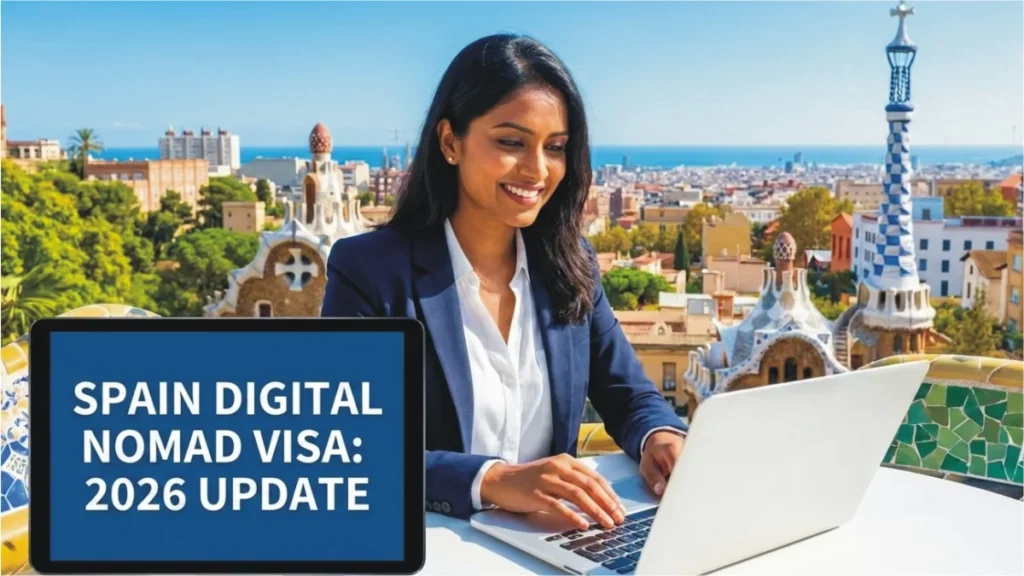 Earn ₹2.5L or ₨8.5L? How to Get Spain’s 2026 Digital Nomad Visa