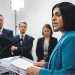 shabana mahmood press conference to ban four nationals for study visa to UK