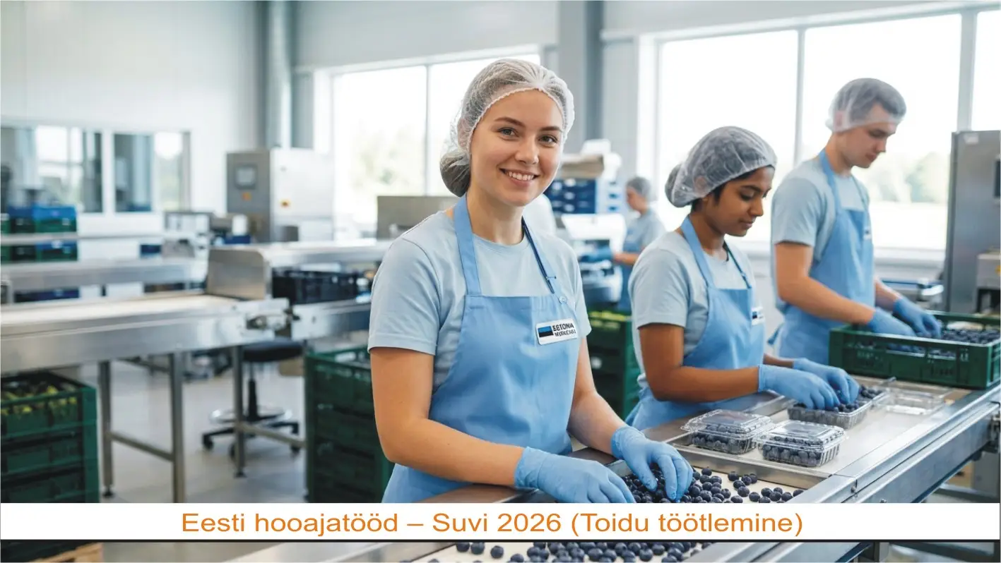 Estonia Works Summer 2026 Food Processing 1