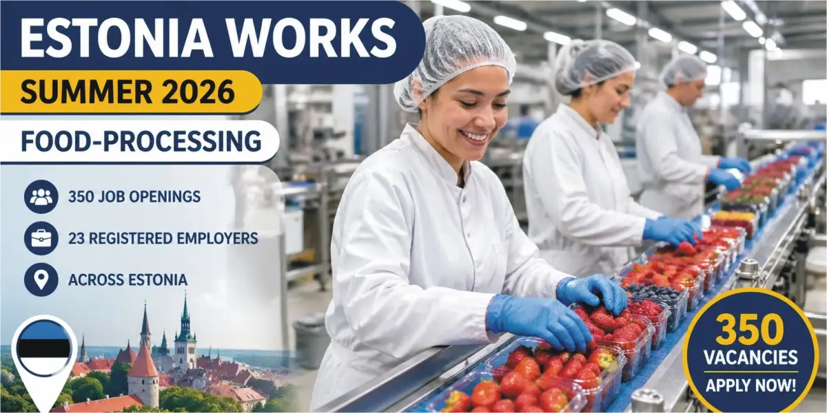 Estonia Works Summer 2026 Food Processing 3