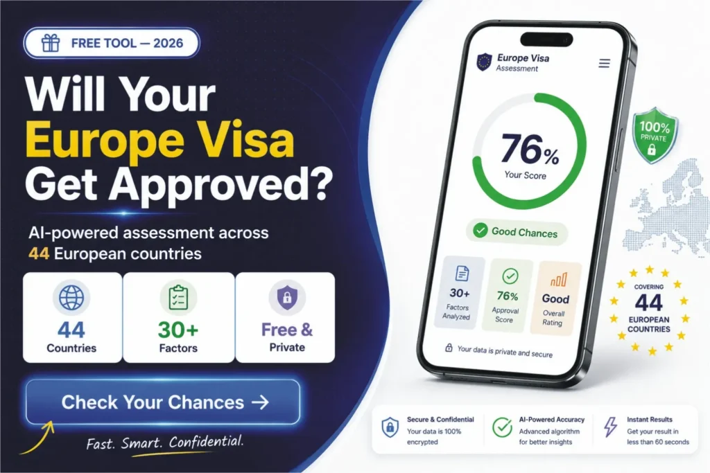 Europe Visa Predictor 2026 Tool 2