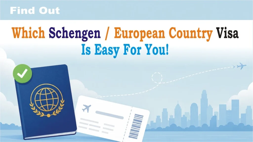 Which Schengen Country Is Easiest to Get a Visa in 2026? Check Your Europe Visa Approval Chances First 2 Check Your Europe Visa Approval Chances First