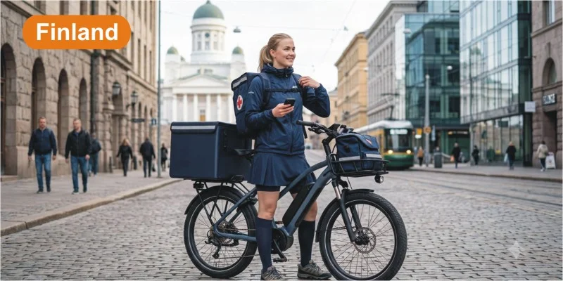 Finland E Bike Scooter Delivery Recruitment Expo 2026