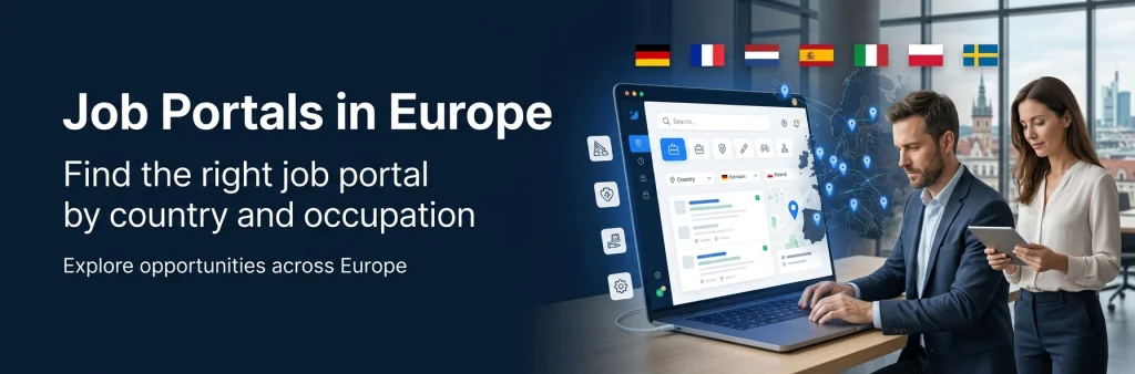 Job Portals in Europe by Country Occupation Europe Observer