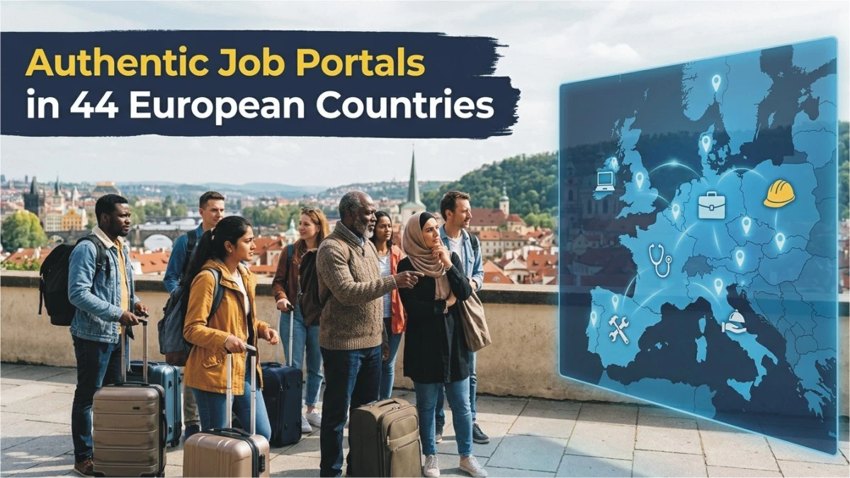Stop Searching Randomly — Find the Right Job Portals in Europe in Seconds